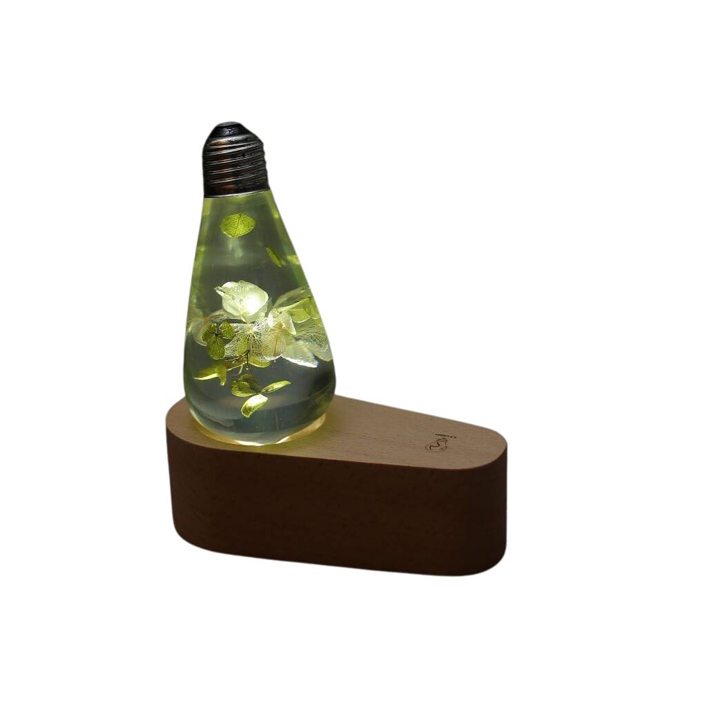 <h1>White Hydrangea LED Bulb</h1> White Hydrangea LED Bulb