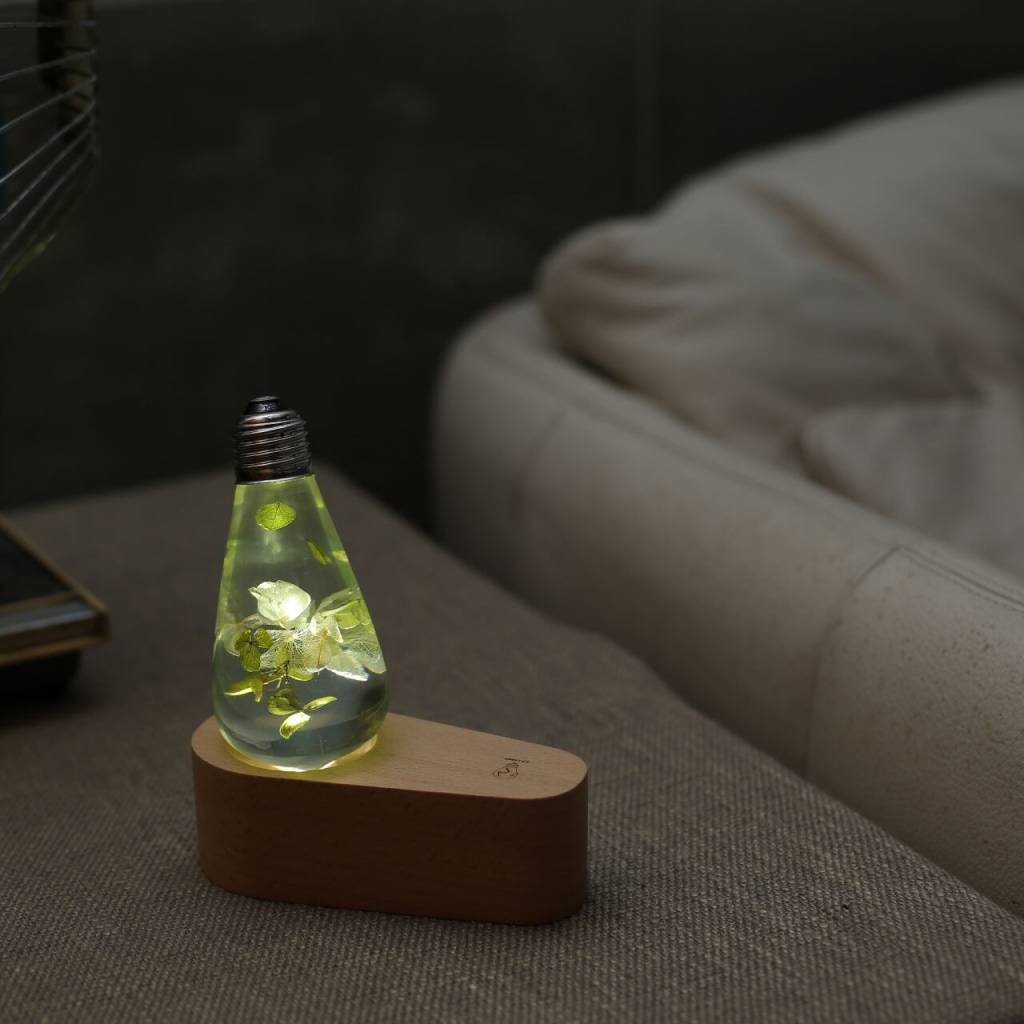 <h1>White Hydrangea LED Bulb</h1> White Hydrangea LED Bulb