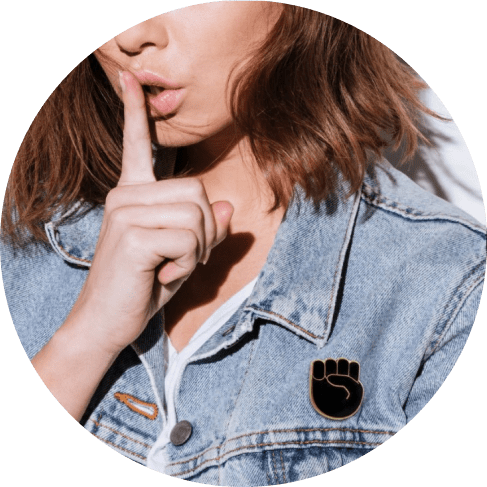 Raised Fist BLM Enamel Pin Raised Fist BLM Enamel Pin