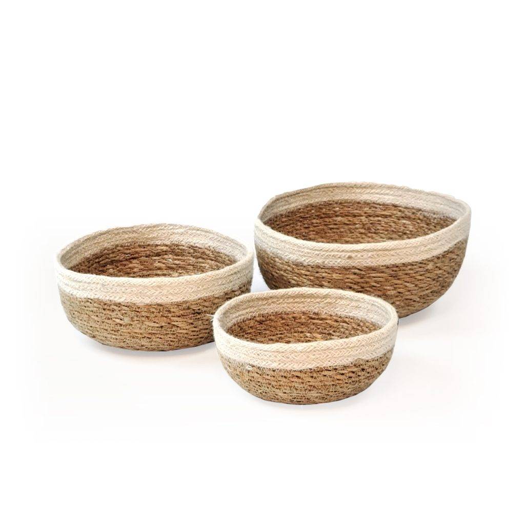 <h1>Savar Round Bowls – Set of 3</h1> Savar Round Bowls - Set of 3