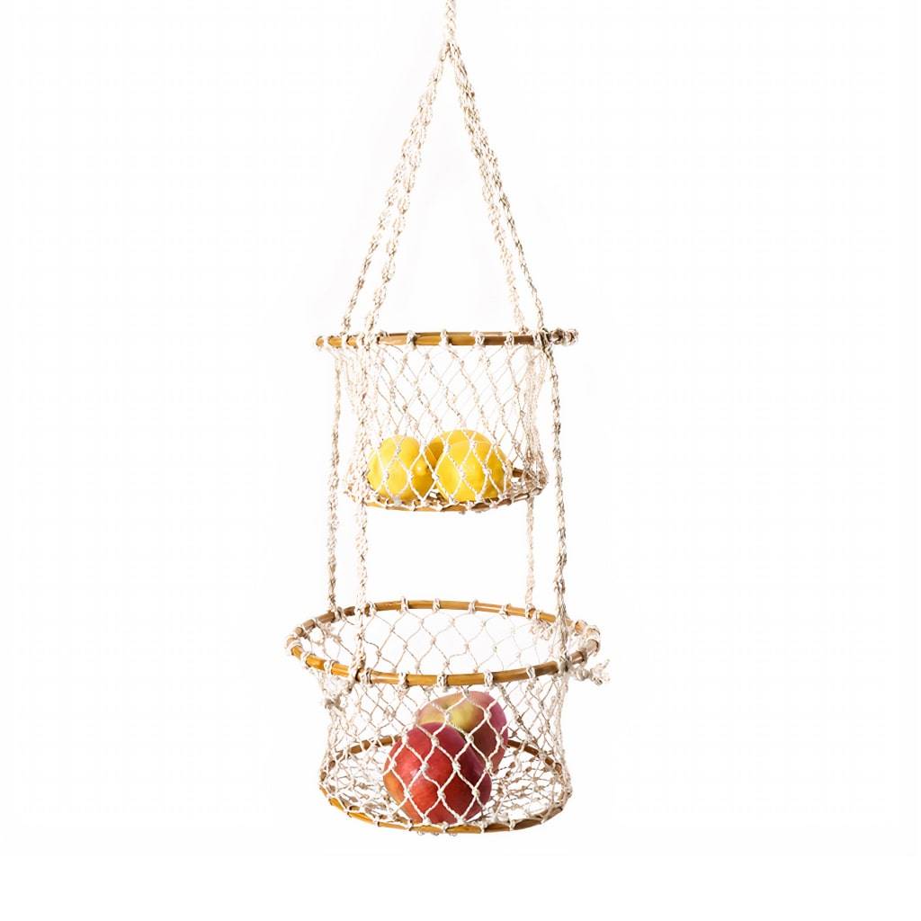 <h1>Jhuri Double Hanging Basket</h1> Jhuri Double Hanging Basket