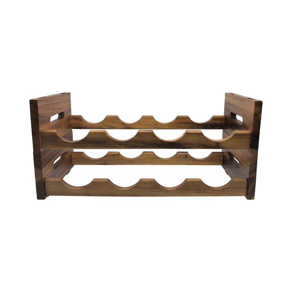 <h1>4 Bottle Stackable Wine Rack</h1> 4 Bottle Stackable Wine Rack