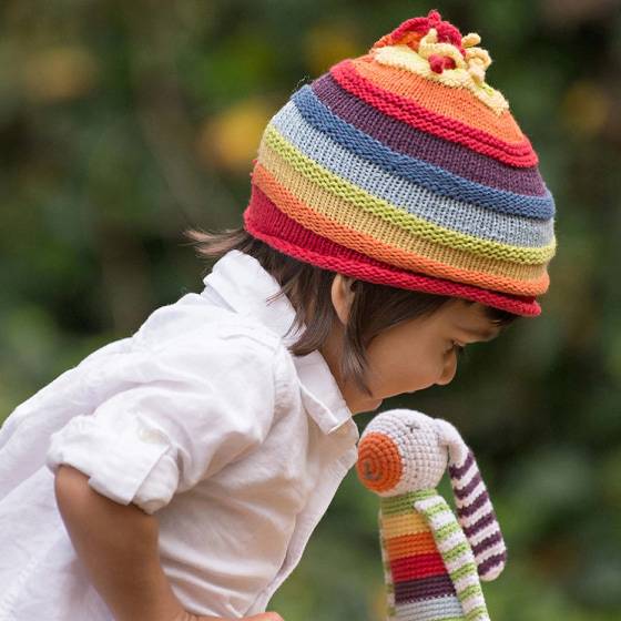 Rainbow Stripey Hat 6-12 months Rainbow Stripey Hat 6-12 months