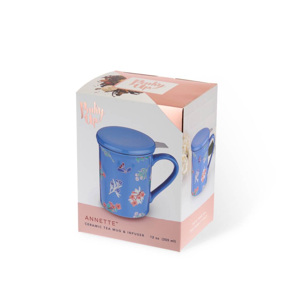 <h1>Annette™ Ceramic Tea Mug & Infuser</h1> Annette™ Ceramic Tea Mug & Infuser