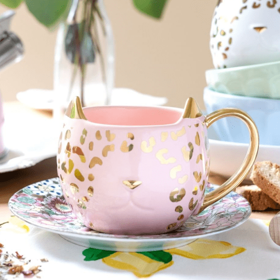 Chloe™ Pink Leopard Mug Chloe™ Pink Leopard Mug