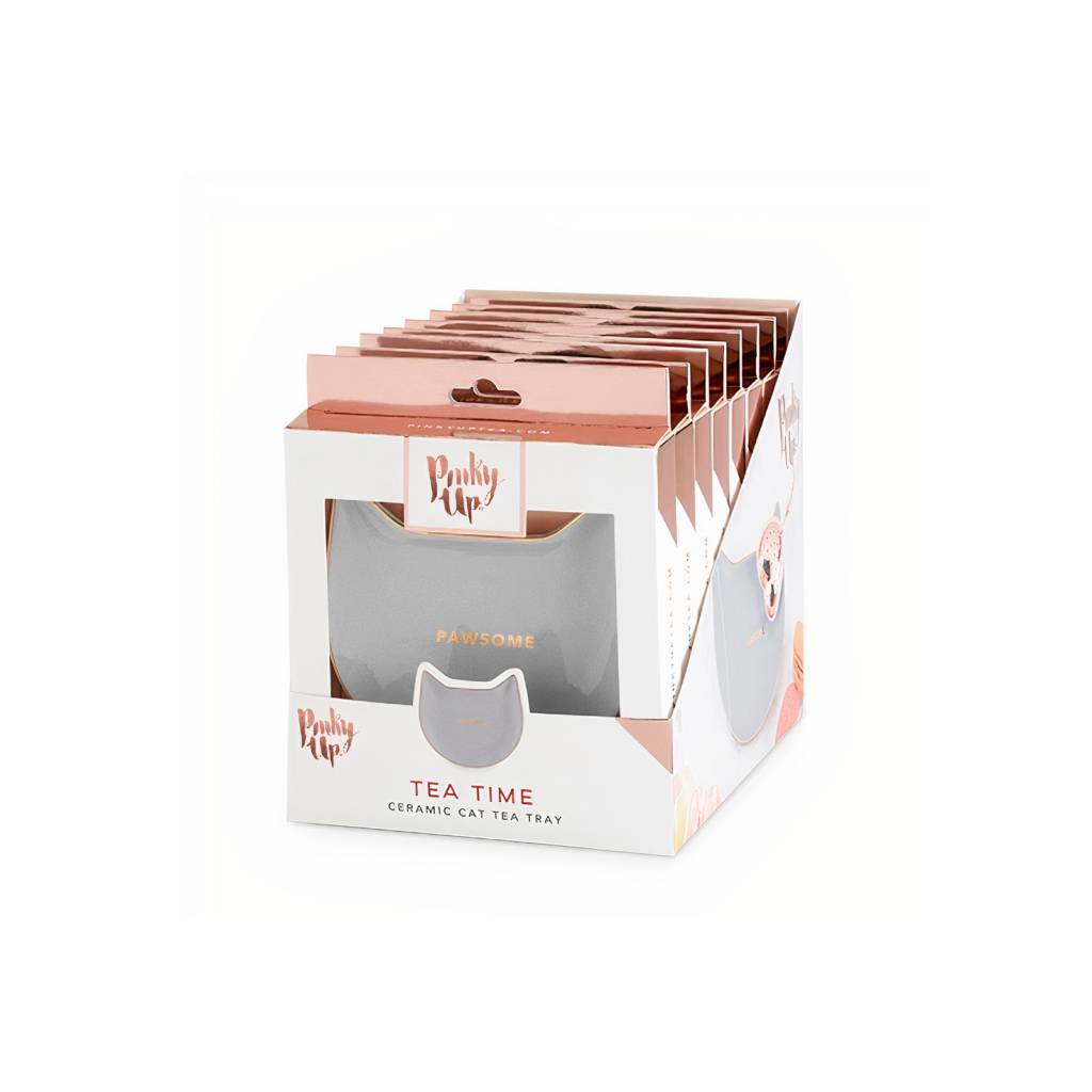 <h1>Pawsome Gray Ceramic Tea Tray</h1> Pawsome Gray Ceramic Tea Tray