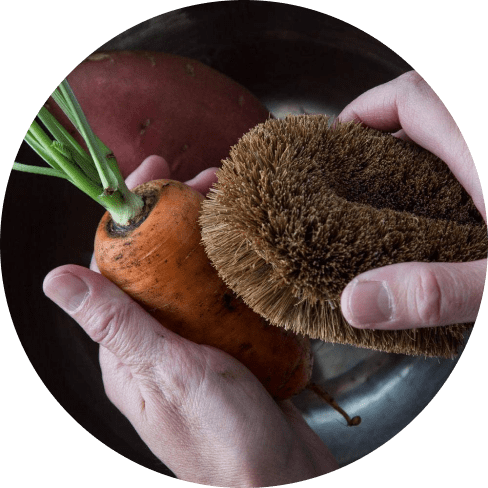Tawashi Vegetable Brush Tawashi Vegetable Brush
