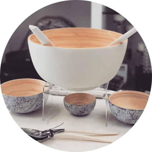 Tien Bamboo Dining Bowl Tien Bamboo Dining Bowl