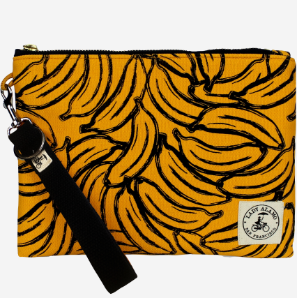 Miss Zip Wristlet: Banana Miss Zip Wristlet: Banana