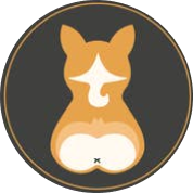 Cool Drinking Corgi Mouse Pad Cool Drinking Corgi Mouse Pad