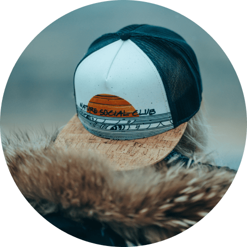 Cork Flat-Rim ECO Cap