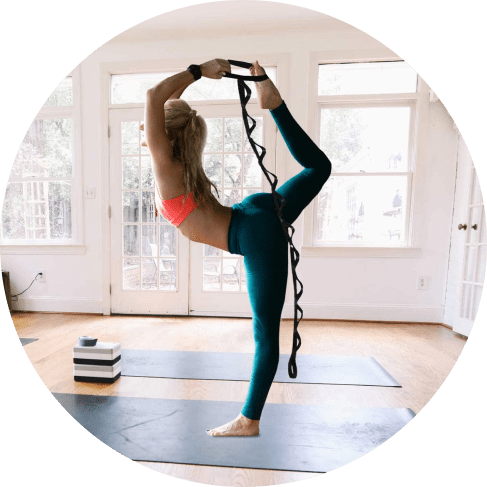 Yoga & Pilates Multi-Loop Stretching Strap Yoga & Pilates Multi-Loop Stretching Strap