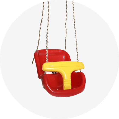 Red Baby And Toddler Swing Seat Red Baby And Toddler Swing Seat