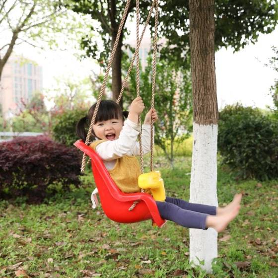 Red Baby And Toddler Swing Seat Red Baby And Toddler Swing Seat