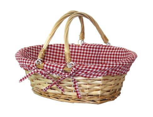 Oval Willow Basket