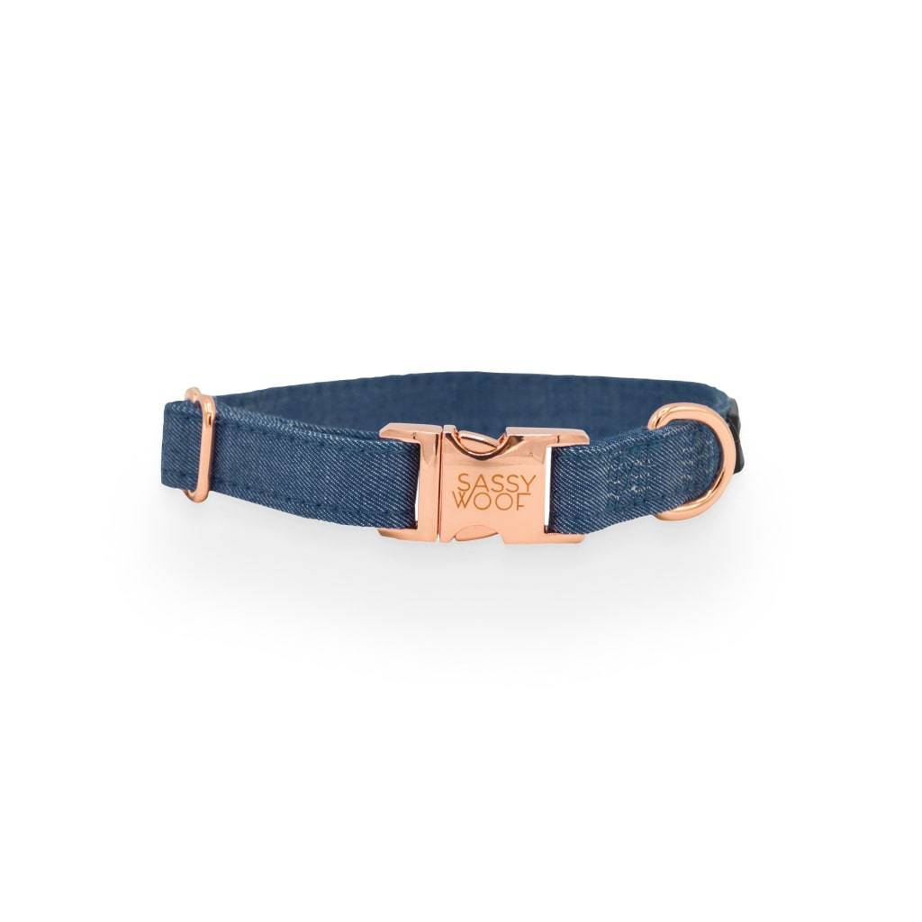 <h1>Denim’ Dog Collar</h1> Denim' Dog Collar