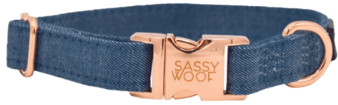 Denim' Dog Collar Denim' Dog Collar