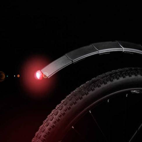 Folding Tail Light Bike Fender Folding Tail Light Bike Fender