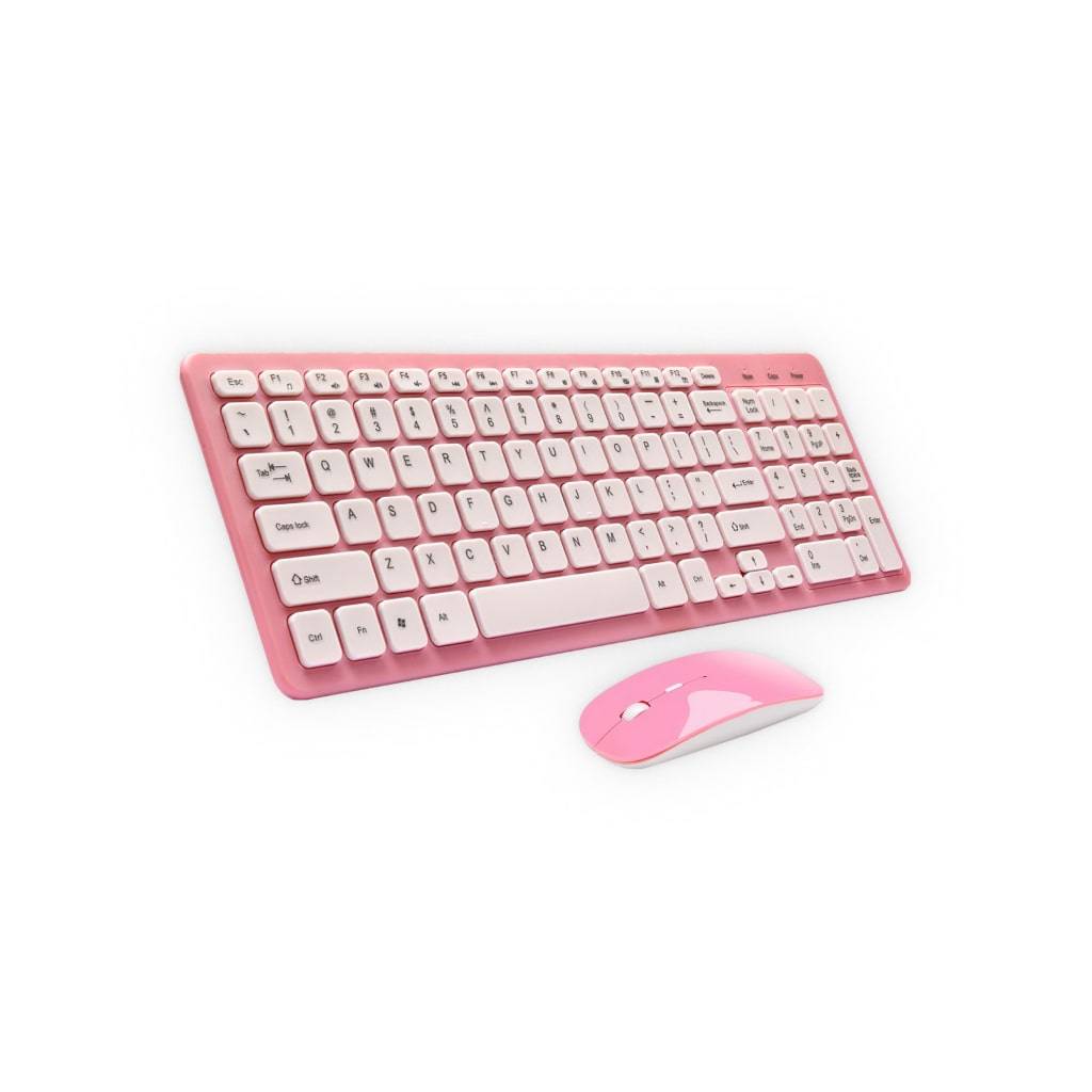 <h1>Ultra-Thin Wireless Keyboard & Mouse</h1> Ultra-Thin Wireless Keyboard & Mouse