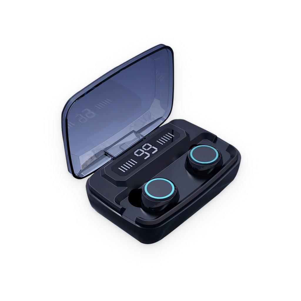 <h1>2-in-1 Earbuds with Power Bank</h1> 2-in-1 Earbuds with Power Bank