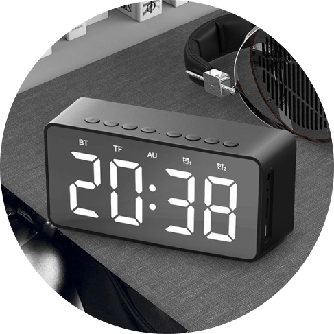 Wireless Alarm Clock Speaker Wireless Alarm Clock Speaker