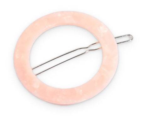 Pink Circle Hair Clip Pink Circle Hair Clip