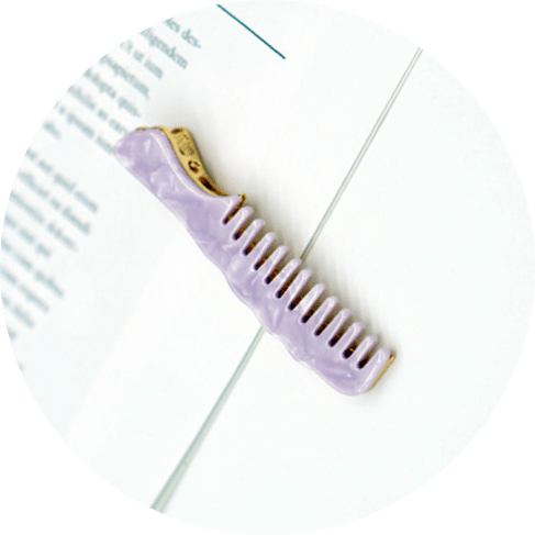 Lavender Comb Hair Clip Lavender Comb Hair Clip