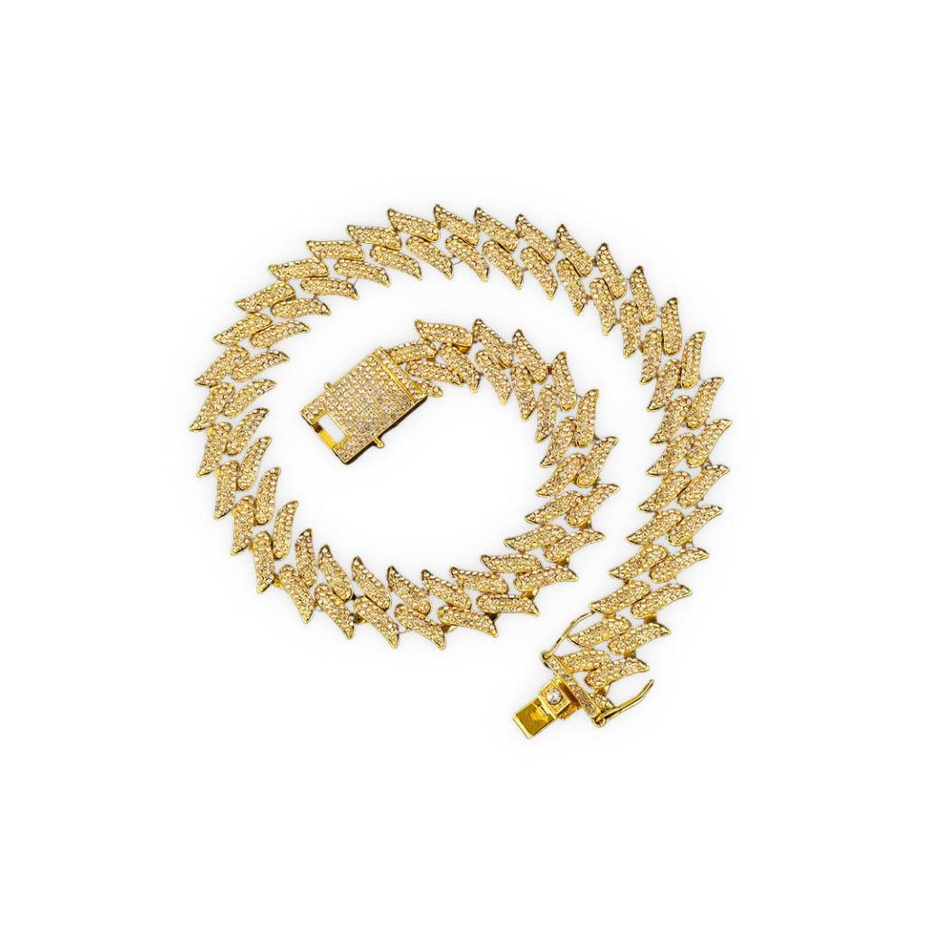 <h1>Spiked Cuban Chain</h1> Spiked Cuban Chain