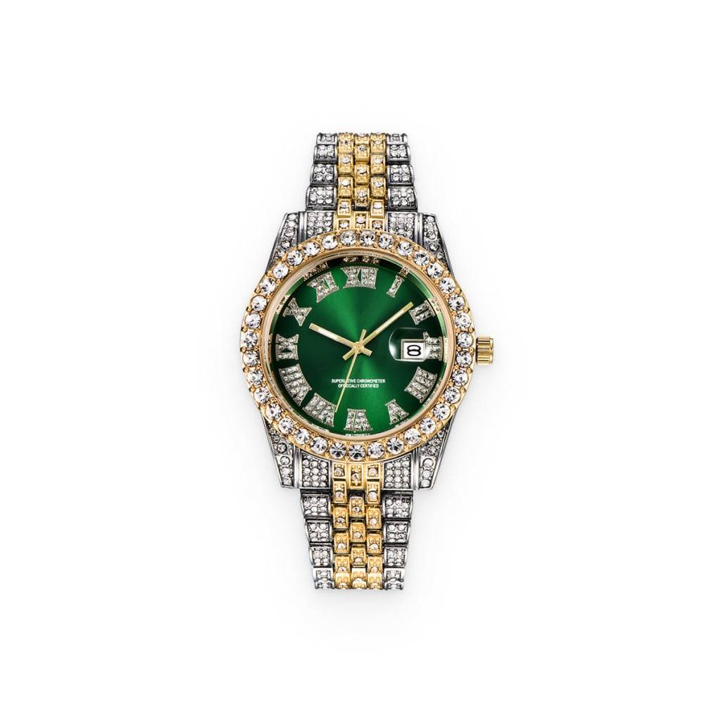 <h1>Emerald Face Watch</h1> Emerald Face Watch