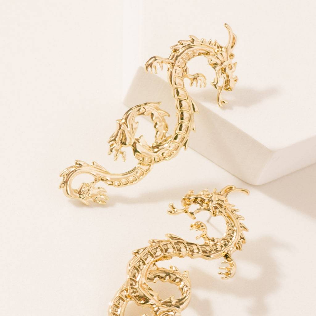 <h1>Dragon Stud Earrings</h1> Dragon Stud Earrings