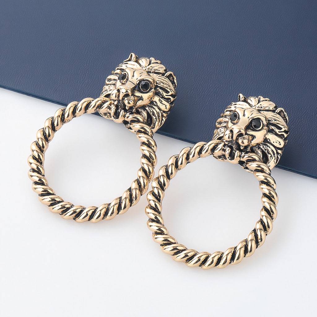 <h1>Lion Stud Earrings</h1> Lion Stud Earrings