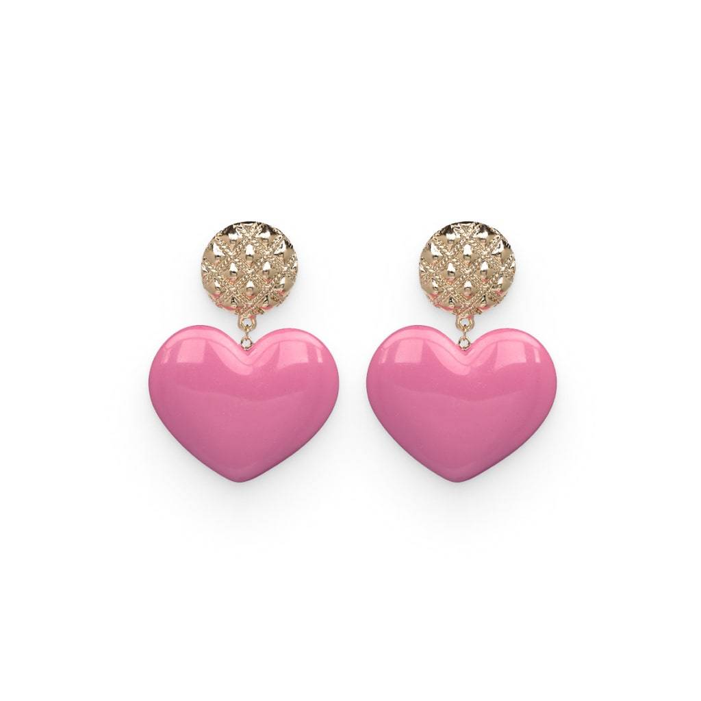 <h1>Big Heart Drop Earrings</h1> Big Heart Drop Earrings