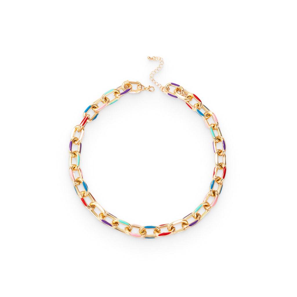 <h1>Colorful Cable Chain</h1> Colorful Cable Chain
