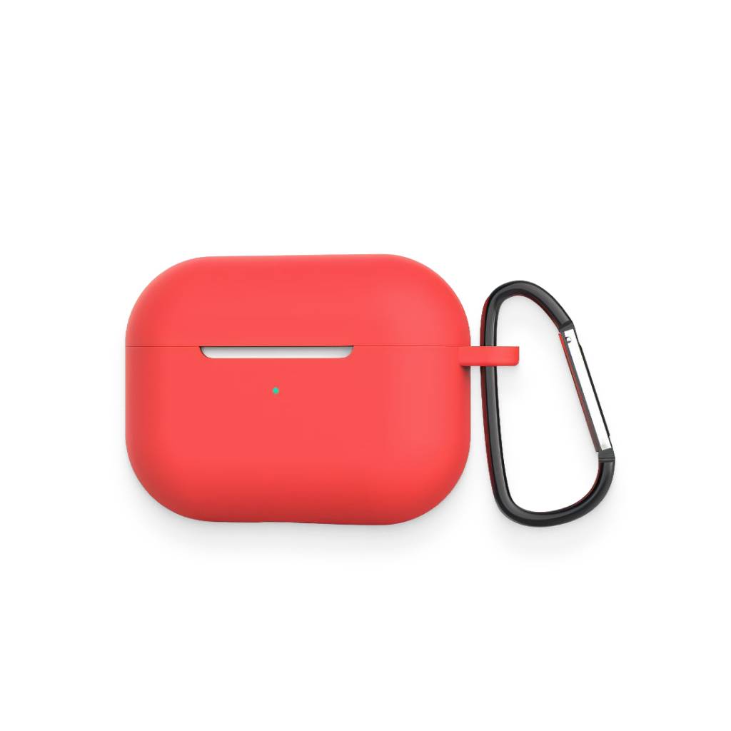 <h1>Red Silicone AirPods Pro Case</h1> Red Silicone AirPods Pro Case