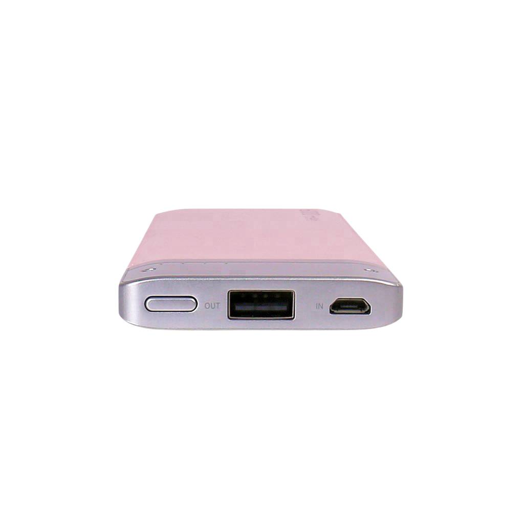 <h1>Pink Leather-Surface 6000mAh Power Bank</h1> Pink Leather-Surface 6000mAh Power Bank