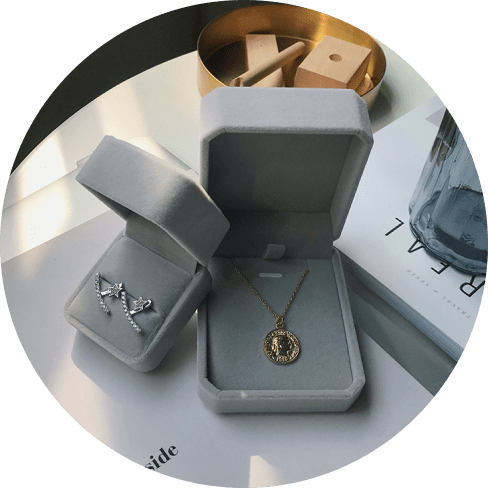 Gray Flannel Jewelry Gift Box Gray Flannel Jewelry Gift Box