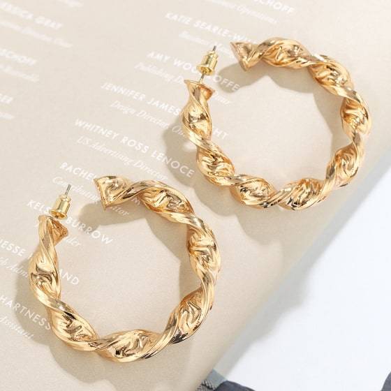 Hoop Wreath Earrings Hoop Wreath Earrings