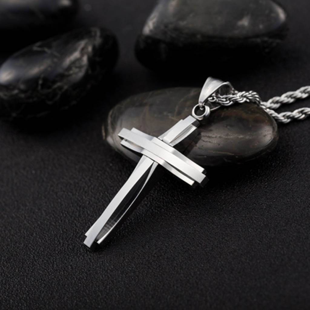 <h1>Silver Cross Pendant</h1> Silver Cross Pendant