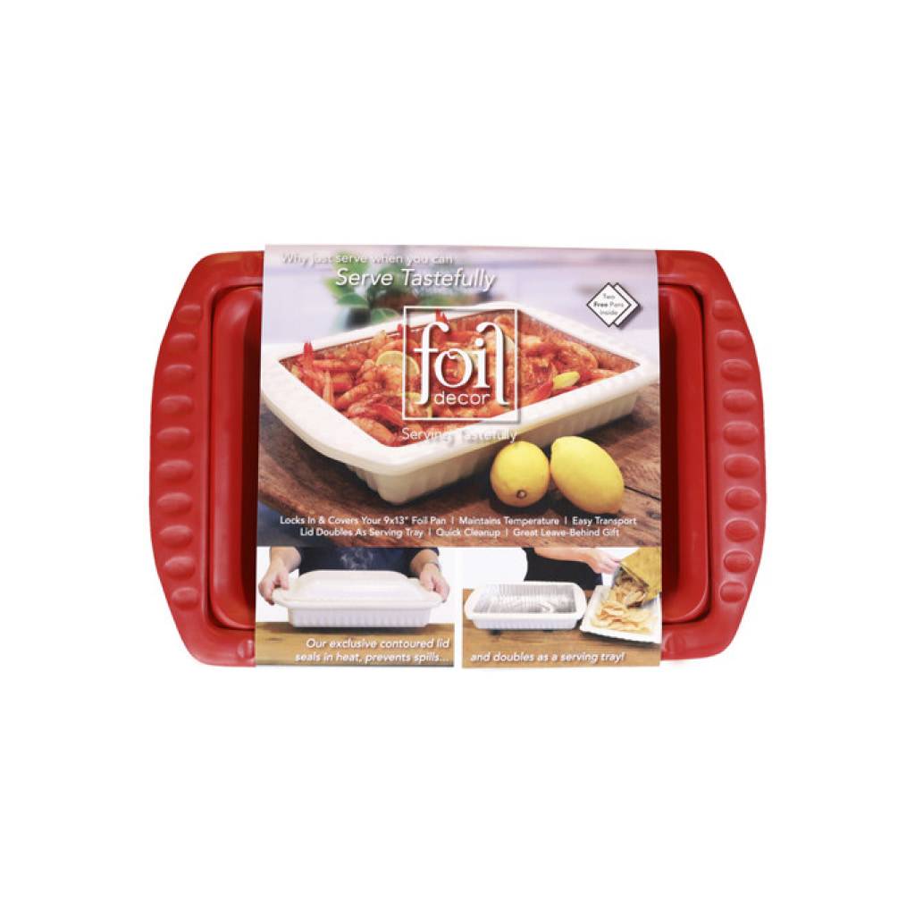 <h1>Red Serving Carrier For Foil Pans</h1> Red Serving Carrier For Foil Pans
