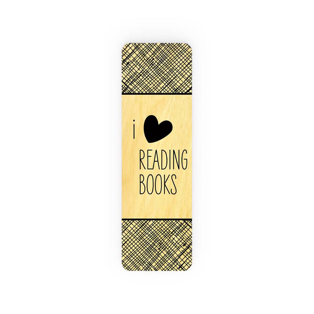 <h1>‘I Love Reading Books’ Bookmark</h1> 'I Love Reading Books' Bookmark