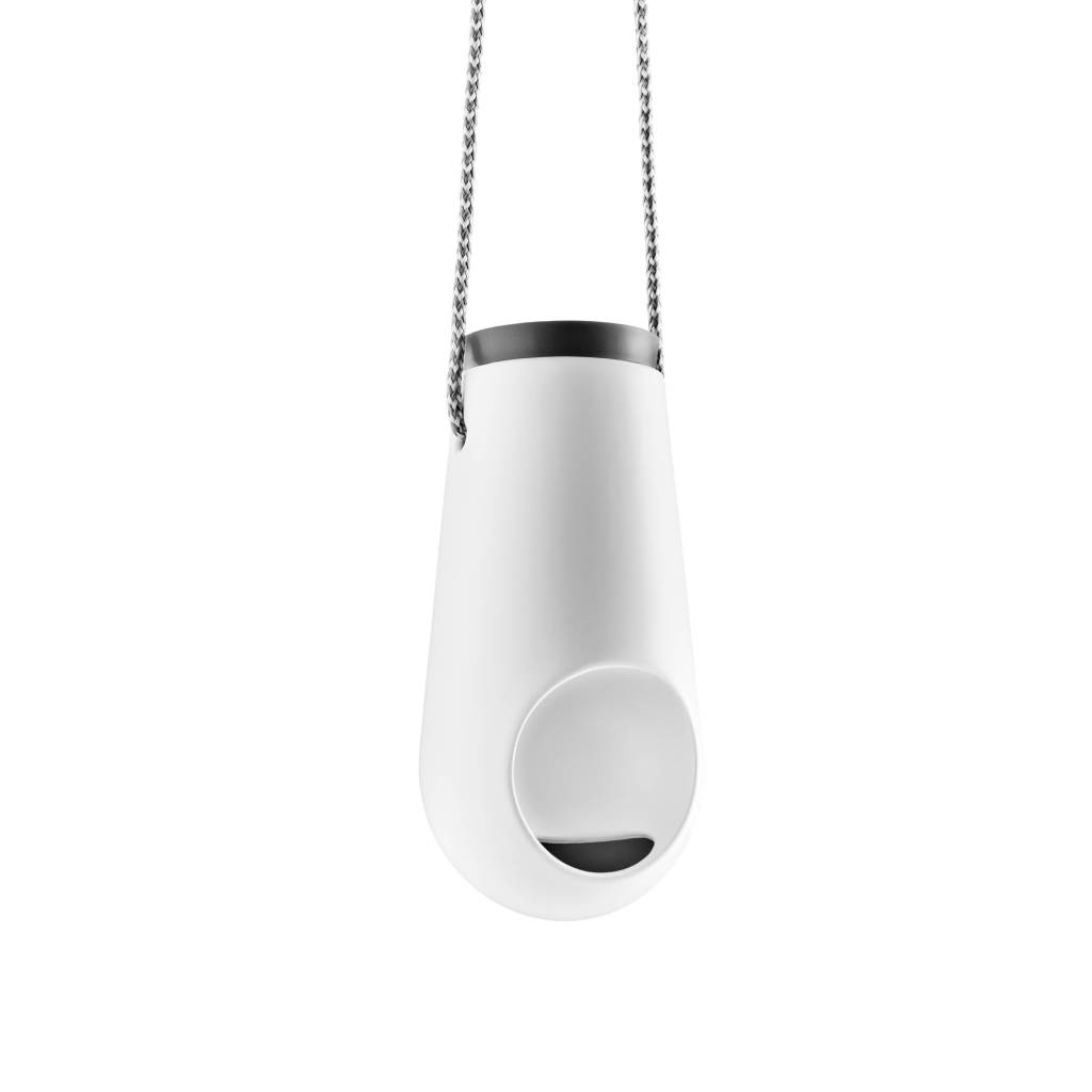 <h1>Modern Hanging Birdfeeder</h1> Modern Hanging Birdfeeder