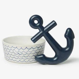 Anchors Aweigh Rubber Dog Toy Anchors Aweigh Rubber Dog Toy