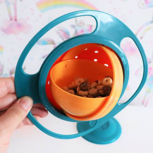 360-Degree Rotating Baby Bowl 360-Degree Rotating Baby Bowl