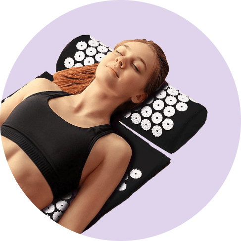 Acupuncture Yoga Mat And Pillow Acupuncture Yoga Mat And Pillow
