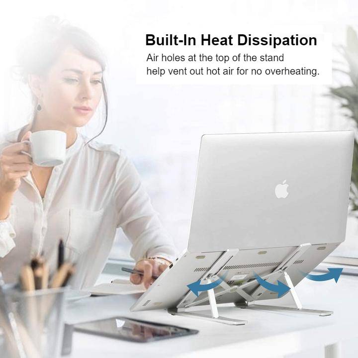 <h1>Adjustable Aluminum Laptop Stand Gadgets Color : Silver|Black</h1> Adjustable Aluminum Laptop Stand Gadgets Color : Silver|Black