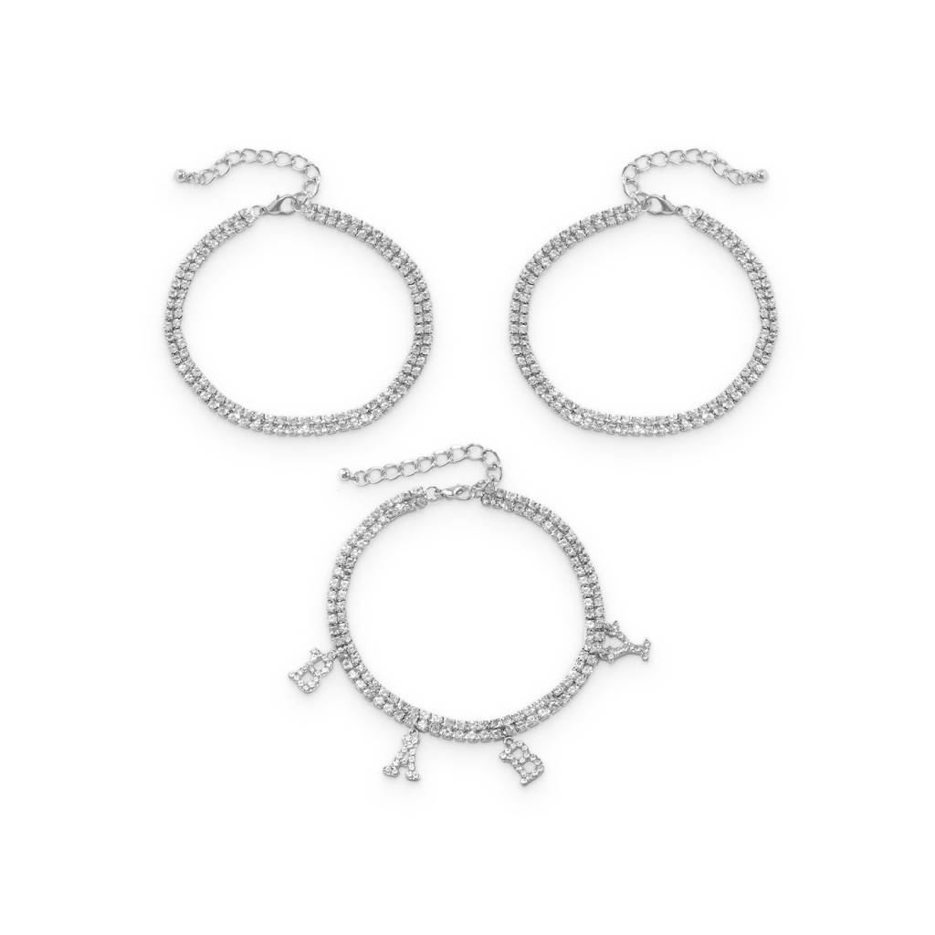 <h1>Chain Layered Initial Anklet Fashion</h1> Chain Layered Initial Anklet Fashion