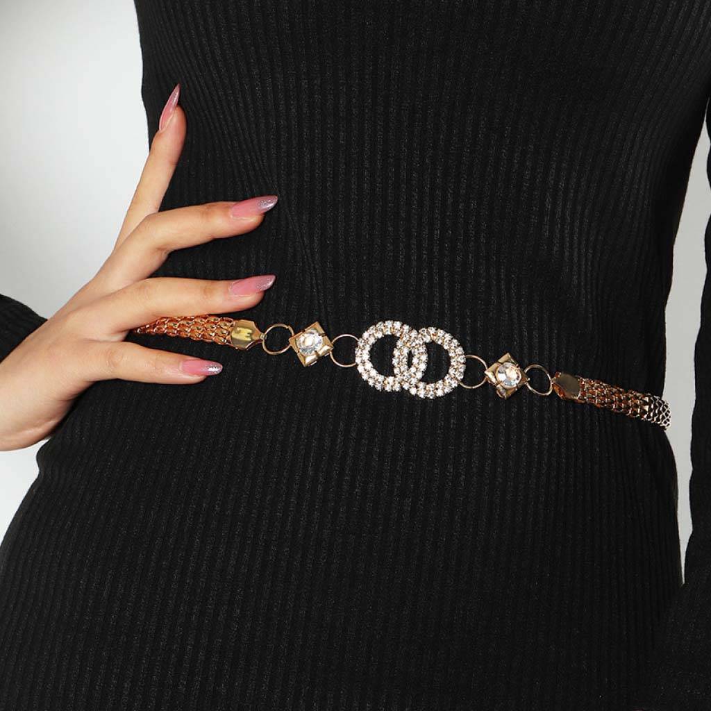 <h1>Crystal Chain Belt Fashion</h1> Crystal Chain Belt Fashion