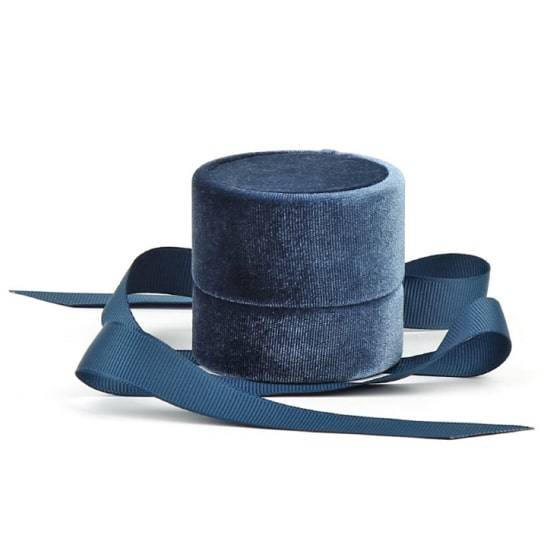 Cylinder Corduroy Jewelry Box Cylinder Corduroy Jewelry Box