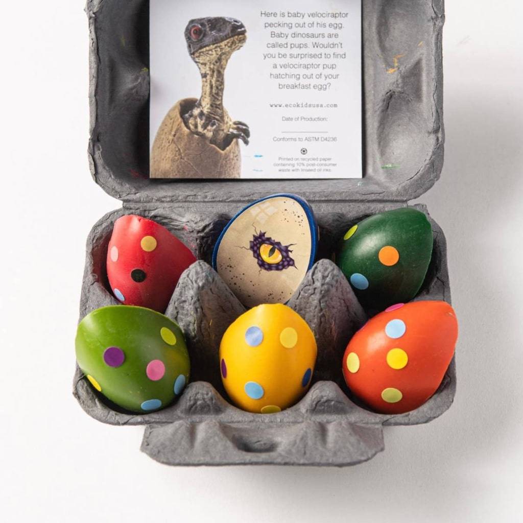 <h1>Dinosaur Eggs Beeswax Crayons Kids</h1> Dinosaur Eggs Beeswax Crayons Kids