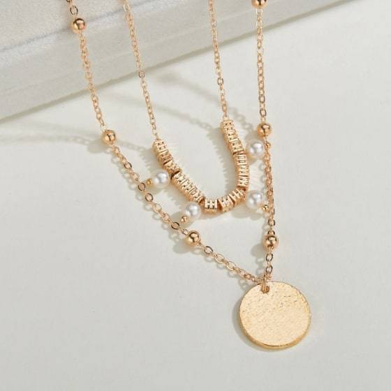Fashion Multilayer Pendant Necklace
